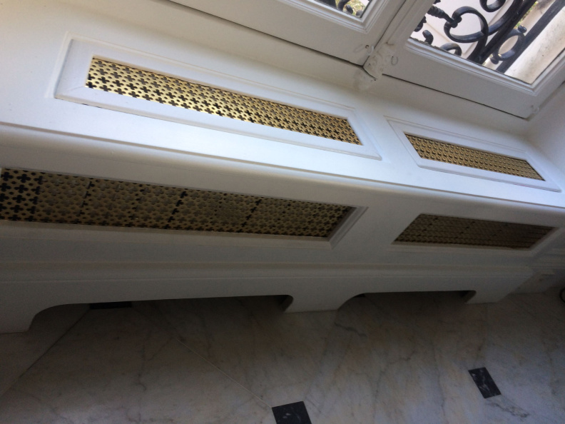 Cache radiateur Laiton DITCHE par Dampere