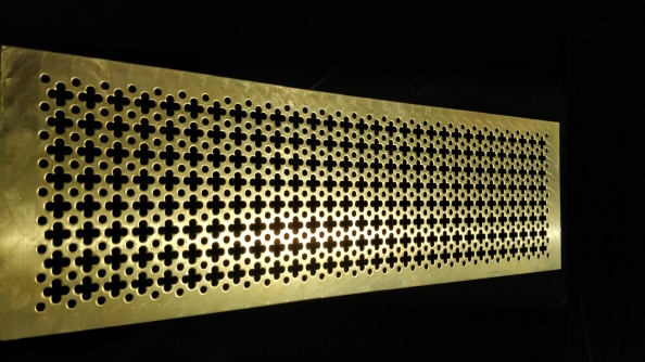 Grille aeration Laiton DITCHE par Dampere